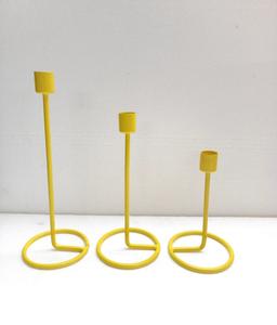 Soporte de vela de Navidad con acabado de Metal totalmente brillante hecho a mano, portavelas decorativo para interiores para decoración del hogar - Product Image 5