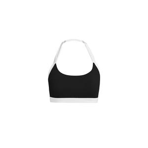 Soutien-gorge de sport en Nylon pour femmes vêtements de sport de Fitness solides hauts push-up pour une utilisation en salle de sport vêtements de sport féminins soutien-gorge licou pour les femmes - Product Image 2