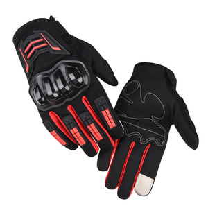 Guantes de Motociclismo de Carreras, Protección Completa para los Dedos, Antideslizantes, con Pantalla Táctil y Forro Cálido para Motociclistas - Product Image 6