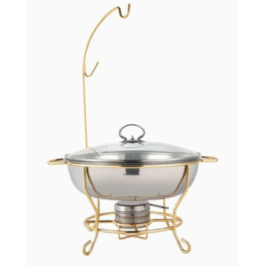 Ensemble de buffet chauffe-plats en acier inoxydable pour organisateur de restaurant - Product Image 1