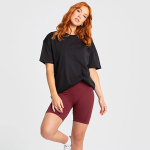 Camisetas de Alta Calidad para Mujer con Logotipo Personalizado, Camisetas de Algodón Suave, Transpirables y Cómodas para Mujer - Product Image 2