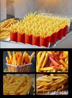 Vitrine chauffante commerciale pour frites, autoportante et compacte, pour comptoir de restaurant de restauration rapide