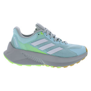Chaussures Adidas Terrex Soulstride Flow pour femmes Couleur : Semi Flash Aqua/Crystal White/Wonder Silver 100% authentiques - Product Image 1