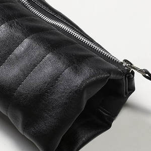 Veste en cuir pour homme de qualité supérieure, couleur unie, respirante, à capuche, avec col montant et logo frontal, style streetwear vintage, décontractée - Product Image 4