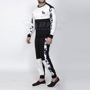 Chándal elegante para hombre con ajuste cómodo y tela suave, perfecto para deportes y ropa informal, chándal clásico para hombre - Product Image 3