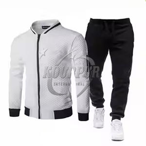 ชุดวอร์มผู้ชายคุณภาพพรีเมียม ขายดี เป็นมิตรกับสิ่งแวดล้อม ผ้าฝ้าย 100% ไซส์ใหญ่ ระบายอากาศได้ดี แห้งเร็ว มีฮู้ด ลายเรียบ - Product Image 6