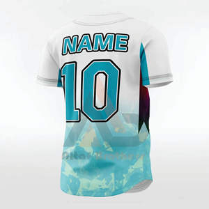Maillot de baseball unisexe le plus vendu, tissu doux, respirant, imprimé par sublimation, uniformes d'équipe personnalisables, service OEM ODM - Product Image 4