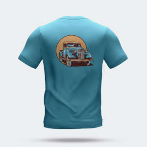 เสื้อยืดผ้าฝ้าย100% พิมพ์ลาย DTF เสื้อยืดคอกลมลายพื้นพิมพ์ DTF - Product Image 5