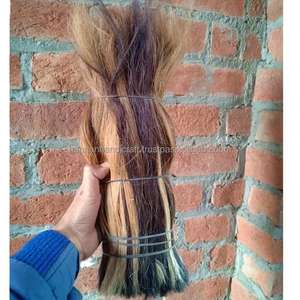 Brosse à cheveux pour queue d'animal de qualité supérieure poils de queue de cheval de buffle lavés poils de queue d'animal secs - Product Image 2