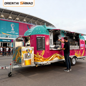 Remorque mobile de bar pour distribution de bière événementielle, service de boissons à haut volume, véhicule de restauration de rue pour les ventes en stade, remorque alimentaire - Product Image 2