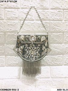 Designer Handmade Exclusive Ladies Metal <b>Clutch</b> <b>Bags</b> Stylish Evening <b>Bags</b> <b>for</b> Bridal Women - Product Image 6