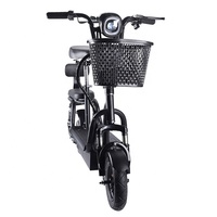 Trottinette électrique pliable pour adultes 36V 350W avec siège