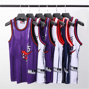 Ensemble de maillot de basket-ball à séchage rapide, shorts respirants, vêtements de sport de haute qualité, vente en gros, broderie du drapeau de Cooper 32 - Product Image 1