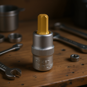 Douille hexagonale courte Hazet 3/8'' avec tête sphérique – Catégorie de produit : Douilles - Product Image 3