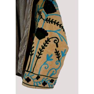 Handmade <b>Velvet</b> Jacket with Fine Embroidery Ethically Crafted, Premium Womens Wear for Unique Style & Elegance - Product Image 6