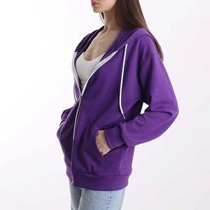 Sudaderas con Capucha para Mujer, Sudaderas Cortas con Cierre, Sudaderas de Manga Larga a Precio de Mayoreo, Tallas Grandes, Ropa Transpirable para Mujer - Product Image 6