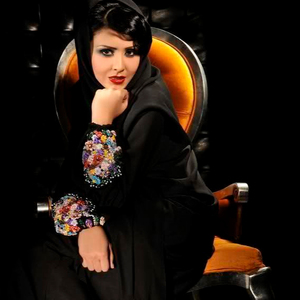 Elegant and Multi Colour EMbroidery and Stone Work <b>Black</b> Abaya - Product Image 1