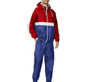 Ensemble coupe-vent pour homme en polyester et élasthanne de haute qualité, respirant, impression de logo personnalisée, vêtements de sport, vêtements d'hiver, ensembles OEM - Product Image 4