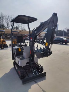 NOUVEAU HT12 L12 QH12 Mini-excavatrice hydraulique sur chenilles de 1,2 tonne, mini-pelle compacte pour la construction et le jardinage, directement du fabricant - Product Image 6