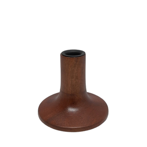 Bougeoir en métal décoratif en aluminium Bougeoir de petite taille de couleur marron pour le salon et la décoration de mariage - Product Image 1