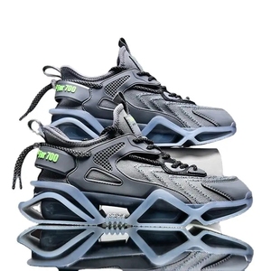 Zapatos negros de moda, nuevos, informales, para caminar, zapatillas deportivas para hombre, transpirables, para correr, de caña alta, estilo urbano. - Product Image 6