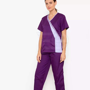 Uniformes Médicos para Hombre de Tela Suave, Transpirables, para Clínica, Hospital, Enfermería, Cómodos, Ajuste Suave, Logotipo Personalizado - Product Image 3