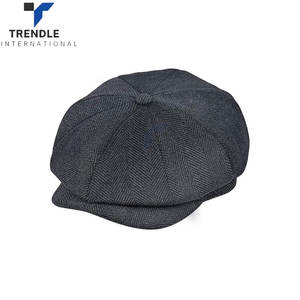 Canvas Newsboy <b>Cap</b> Women Classic Vintage Gatsby Ivy Cabbie <b>Hat</b> <b>Flat</b> Beret Style Adjustable Warm Retro Casual Customizable - Product Image 3