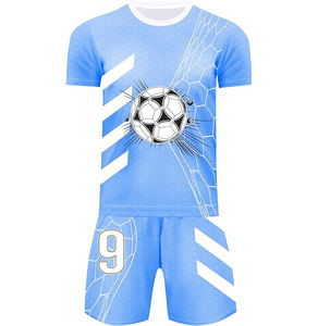Conjuntos de Camisetas de Fútbol para Niños, Uniformes de Entrenamiento de Fútbol Juvenil, Conjuntos Deportivos Cortos de Baloncesto para Fanáticos - Product Image 1