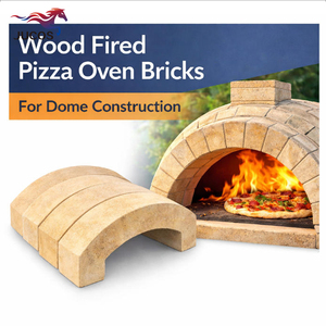 Brique réfractaire <span class=keywords><strong>en</strong></span> argile chamotte haute température, <span class=keywords><strong>pierre</strong></span> à pizza ignifuge pour la construction de fours à dôme et à <span class=keywords><strong>bois</strong></span> - Product Image 2
