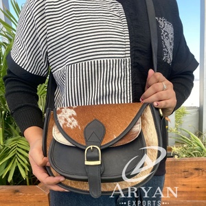 Sacs à main en cuir de vachette pour femmes sac à bandoulière en cuir véritable personnalisé sac à bandoulière de luxe de créateur sacs en cuir occidental - Product Image 1