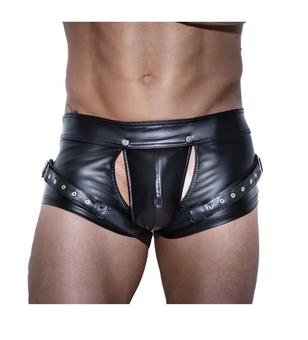 Bởi NaF kỹ thuật công ty người đàn ông của 100% chính hãng da quần short-Da Chaps gay thời trang da đồ lót chất lượng cao