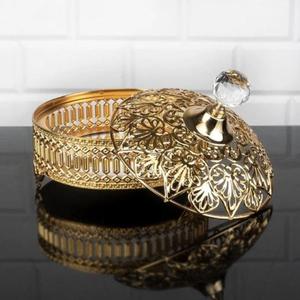 Tazón DE SERVICIO DE METAL Premium para presentación de calidad de restaurante, pieza única con calidad y material extra Premium - Product Image 1