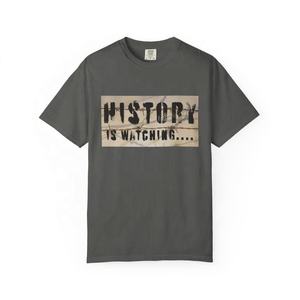 T-shirts graphiques personnalisés en coton molletonné épais pour hommes, style streetwear, imprimés numériquement, coupe courte et déstructurée, vente en gros - Product Image 4