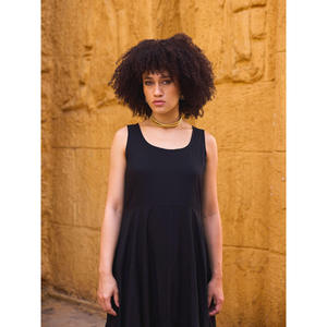 Vestido Maxi Largo de Ganchillo, Vestido Casual Sólido para Mujer, para Cena o Uso Diario - Product Image 4