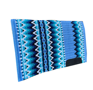 Couverture de selle occidentale de qualité supérieure Dressage en laine de Nouvelle-Zélande et tapis d'équitation anglais Couverture de spectacle de soins aux chevaux - Product Image 1