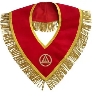 Wholesale Cotton Made Junior Warden Masonic Apron Masonic Regalia High Quality Custom Lodge collar