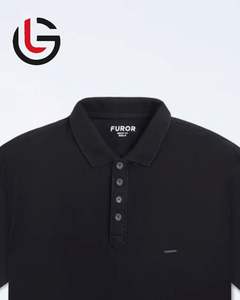 เสื้อโปโลผู้ชายผ้าฝ้ายถัก100% สไตล์สตรีทฮิปฮอปลำลองแนววินเทจแนวสตรีทสำหรับทุกโอกาส - Product Image 5