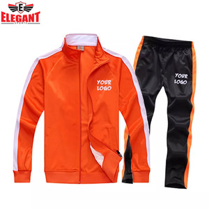 Survêtement 100% polyester pour hommes, survêtement de Jogging, nouveau Style, de haute qualité, vêtements de sport élégants - Product Image 2