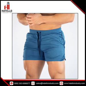 Pantalones cortos de gimnasio de doble capa para hombre de colores personalizados con muestra gratis, ropa deportiva de playa al por mayor de verano - Product Image 4