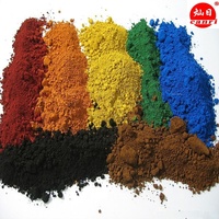 Pigment orange d'oxyde de fer pour ciment béton peinture revêtement colorant poudre de pigment inorganique 960