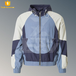 Active Performance Comfort Chaqueta cortavientos de otoño Poliéster transpirable XL Ajuste estándar Tapeta con cremallera Elegante Tri-Tonal - Product Image 1