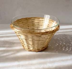 Tazón de Servir de Metal con Relieve de Aluminio para Ensaladas, Frutas y Chocolate - Recubierto de Níquel, 100% Apto para Alimentos, Apto para Lavavajillas, para Fiestas - Product Image 3