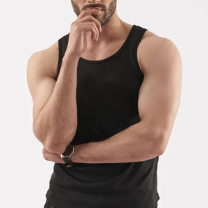 Débardeurs pour hommes pour l'entraînement et le fitness Maillots sans manches pour hommes Débardeurs à séchage rapide personnalisés - Product Image 5