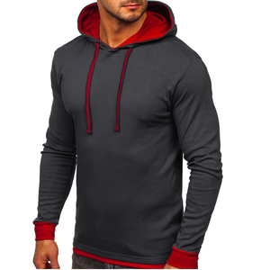 Sudadera con capucha de gran tamaño de lana de algodón unisex, jersey con logotipo personalizado, Sudadera con capucha de invierno para hombre, diseño de bolsillo de tela de punto lavado sólido - Product Image 6