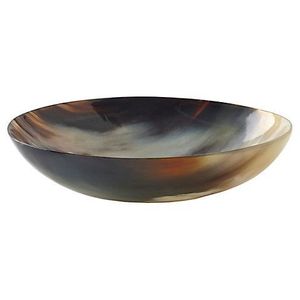 Bols en corne naturelle fabriqués en Inde, décoratifs pour la maison, ornements de cuisine, bols en corne faits à la main, bols à nouilles - Product Image 1
