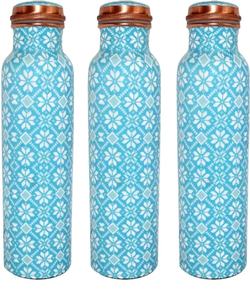 Botella de cobre esmaltado a mano, botellas de cobre pintadas a mano de alta calidad, de lujo, de larga duración, venta al por mayor, precio bajo - Product Image 1