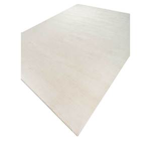 Alfombra de Lana Tejida a Mano Contour Ivory 9x12, Alfombra de Viscosa de Color Sólido para Sala de Estar, Entrada, Pasillo, Rectangular - Product Image 2