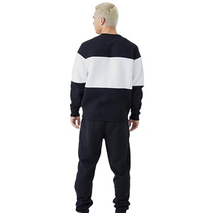Sudadera de Moda Urbana con Cierre, 100% Algodón, de Alta Calidad, Personalizada OEM, para Otoño, Cálida, Gruesa, con Paneles, Logotipo Personalizado, Talla Grande - Product Image 5