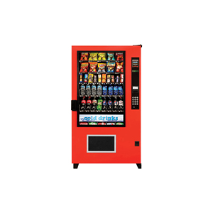 ตู้จำหน่ายขนมอัตโนมัติแบบไร้เงินสด จอแสดงผลดิจิทัล ดีไซน์หรูหรา ทันสมัย หน้ากระจก พร้อมฟังก์ชัน SDK ระบบทำความเย็นแบบเทอร์โมอิเล็กทริก สีขาว - Product Image 1