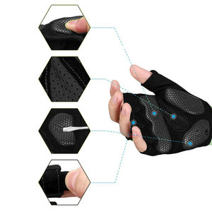 Meilleure qualité course gants de cyclisme demi-doigt gants de vélo vtt montagne sécurité moto cyclisme gants de vélo Sport nouveau 2024 - Product Image 3